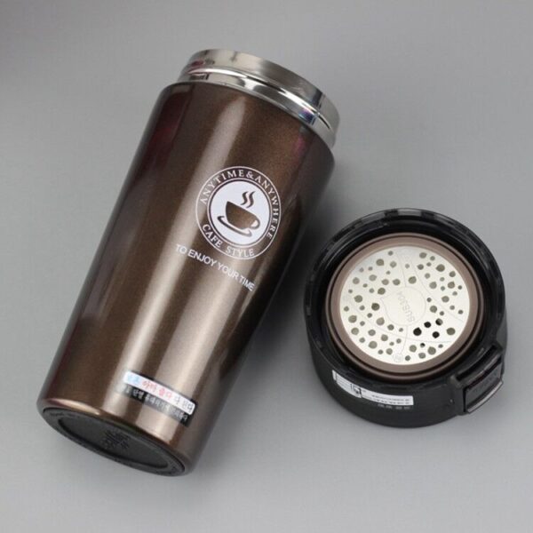 Stainless Steel Travel Vacuum Coffee Cup - Image 3