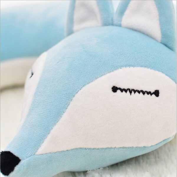 Lovely Fox Shaped Plush Travel Pillows - Image 5