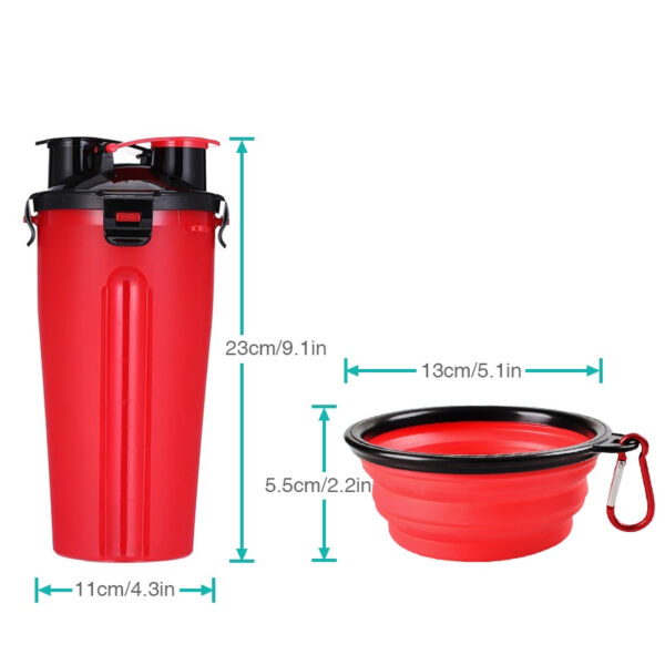 Pet Travel Foldable Cup and Bowl - Image 2