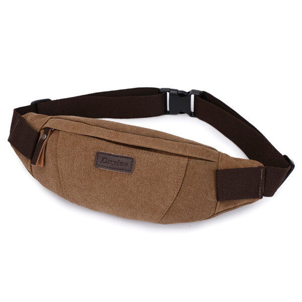 Capacious Canvas Travel Money Belt - Image 6