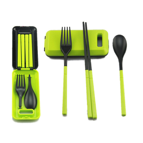 Portable Travel Plastic Dinnerware Sets