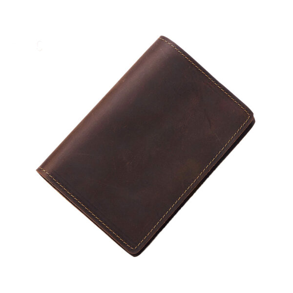 Genuine Leather Travel Passport Cover - Image 7